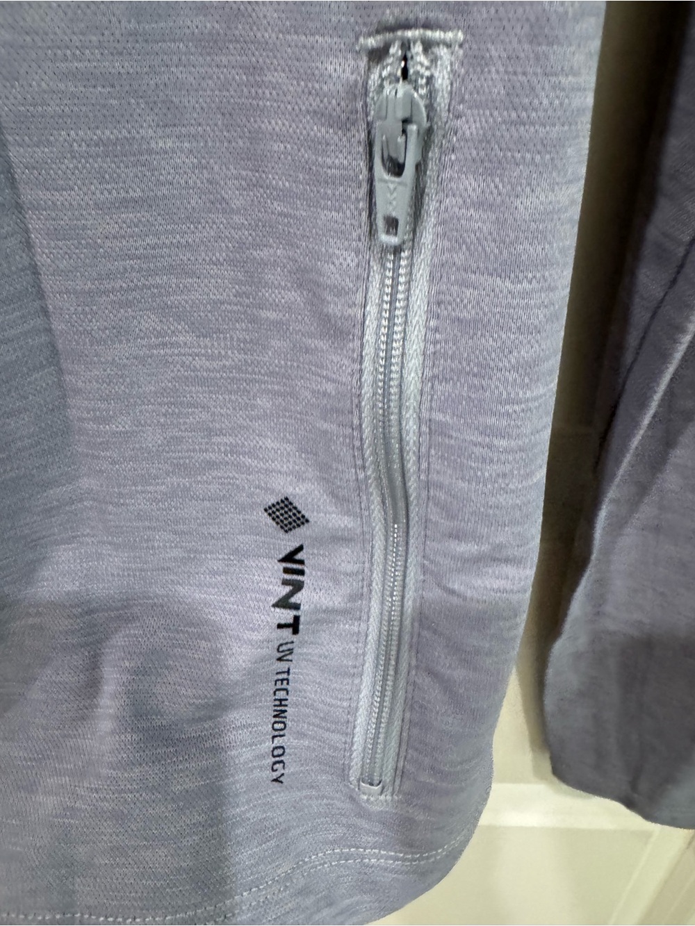 Anetik Breeze Tech Hoody Alloy Heathered Long Sleeve Hoody XS $75 UPF30 - Picture 10 of 11